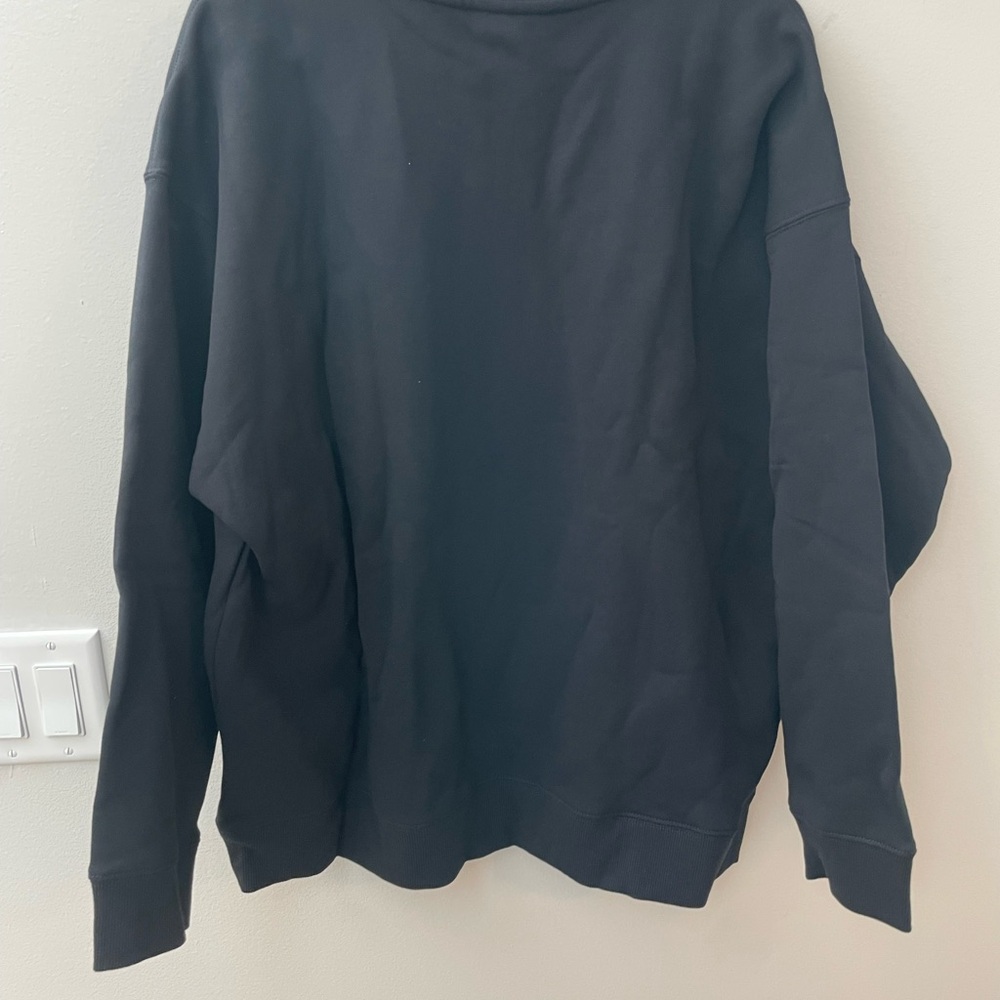 Ariat Outlaw Oversized Crew Black Western Sweatshirt Women’s Size Large NWT - Picture 3 of 5